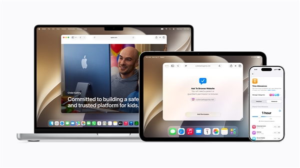 苹果iOS 27发布新版儿童安全功能：家长实现全方位控制