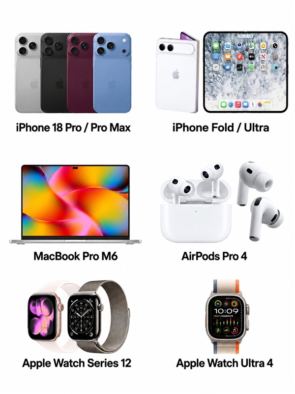 苹果2026年科技春晚7款新品齐发：除了iPhone 18 Pro，还有这些惊喜