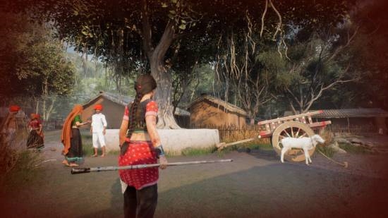 Another new Indian indie RPG， 'Durga: The Lionhearted，' features a heroine battling forest beasts