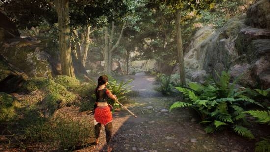 Another new Indian indie RPG， 'Durga: The Lionhearted，' features a heroine battling forest beasts