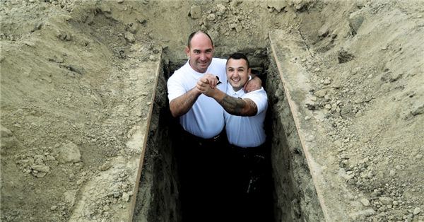 Hungary hosts an alternative 'Grave Digging Competition': Seeking fast and skilled gravediggers