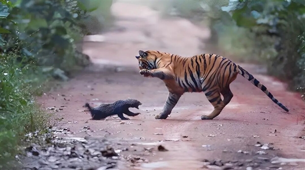 Honey Badger Challenges Two Tigers! Why is the Honey Badger Fearless? What is its True Combat Power?
