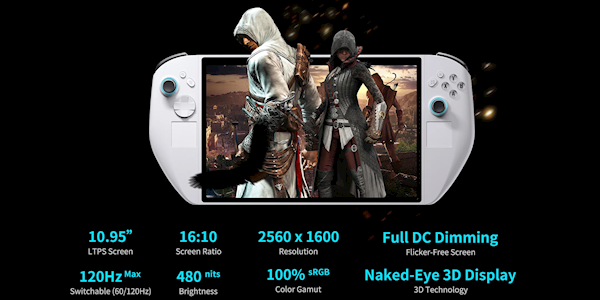 Abxylute 3D One掌机用户界面