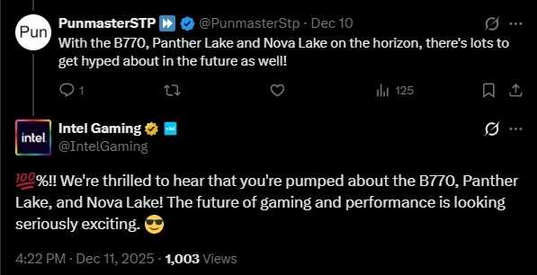 英特尔意外泄露锐炫B770显卡信息：3000元档位最值得期待的游戏卡仍有望推出