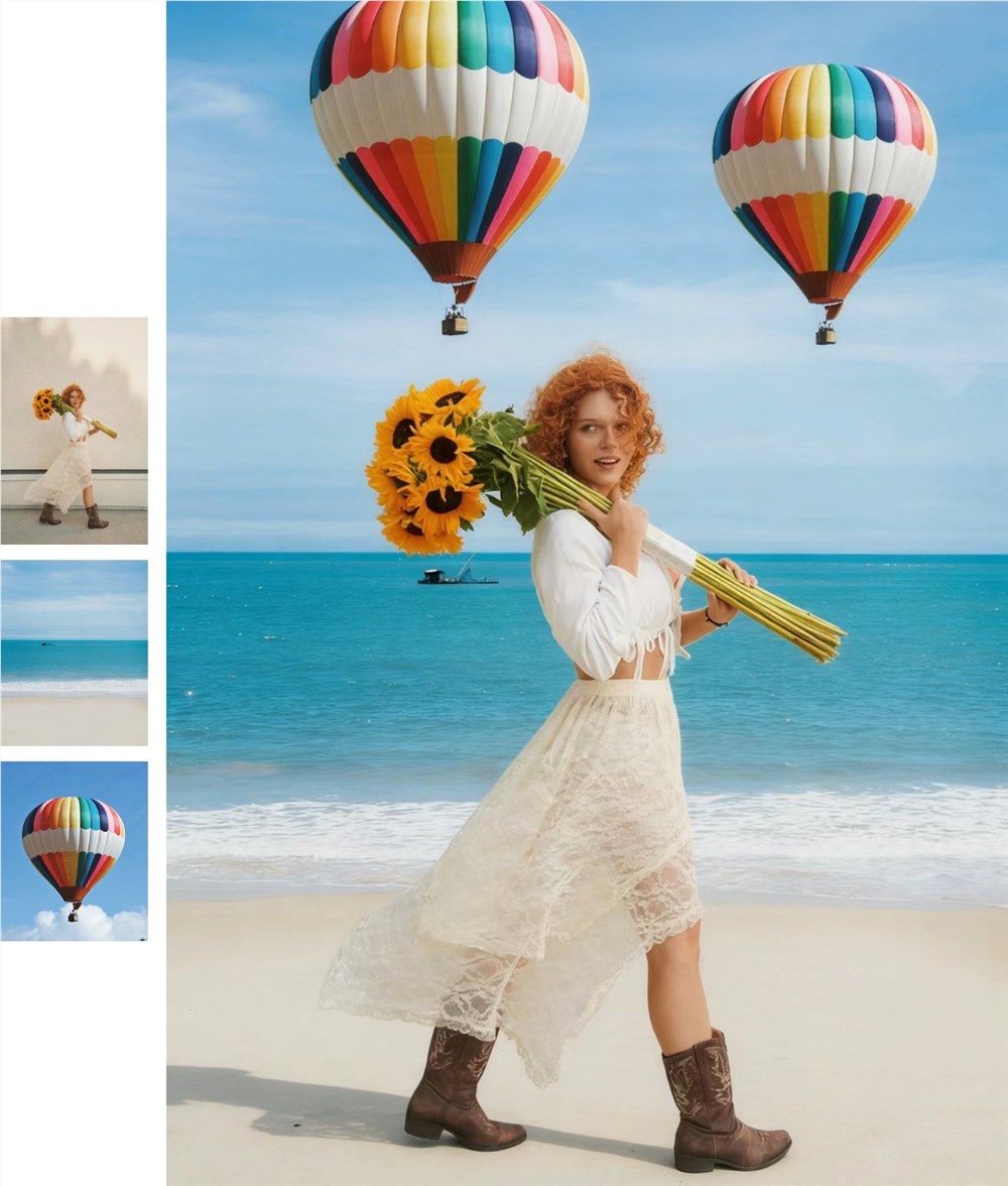 字节跳动推出的Seedream 4.5图像模型，主要提升了包括多图整合、美学一致性在内等多图场景下的表现。