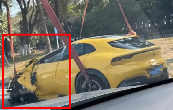 理想汽车：800万法拉利SUV高速撞击理想L9 硬生生抗下了！
