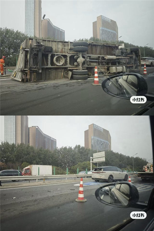 理想汽车：800万法拉利SUV高速撞击理想L9 硬生生抗下了！