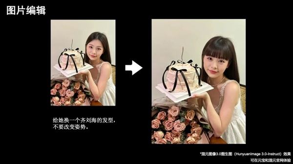 腾讯混元图像3.0图生图模型发布：自研算法 一句话就能P图