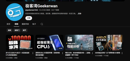 大手发力!极客湾遭