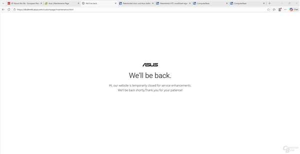 诺基亚专利纠纷导致宏碁、华硕官网在德无法访问，驱动下载成难题
