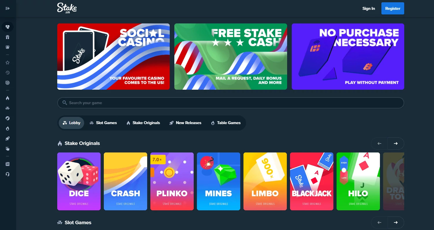 stake the best place to play casino