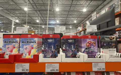 Switch 2 第一方三款大作售价腰斩！直接半价优惠