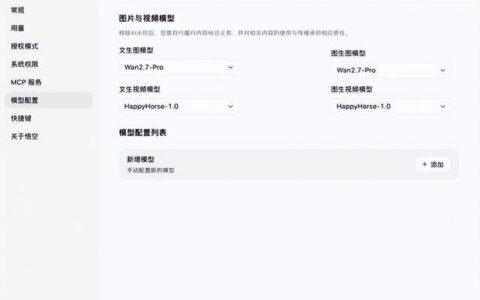 阿里HappyHorse视频模型灰度测试启动，悟空率先接入