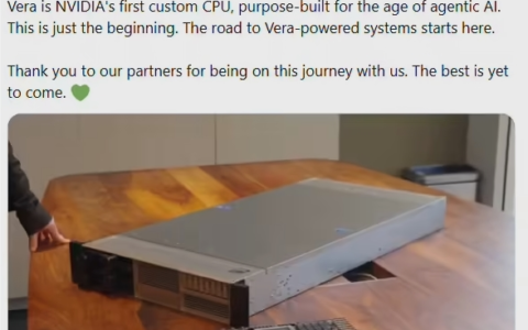 NVIDIA发布Vera CPU，开启代理AI时代新篇章