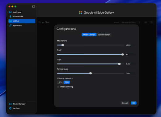 16GB内存直接跑12B多模态模型！谷歌AI Edge Gallery登陆Mac，生产力迎来新浪潮