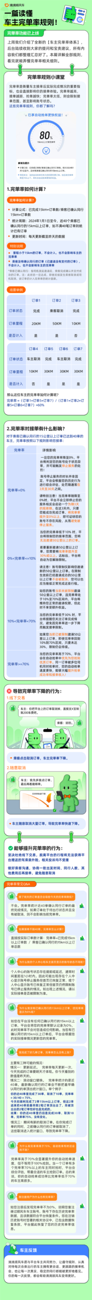 滴滴顺风车新规：车主分四档，部分无法接50公里以上长途单