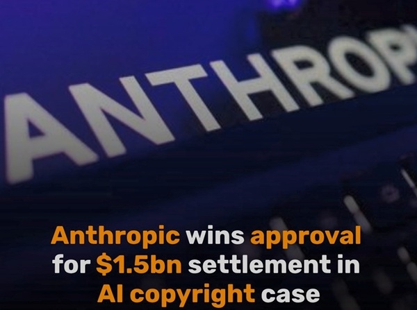 Anthropic因盗版书籍被罚15亿美元