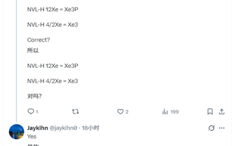 Intel 8E核+12 Xe3P核显