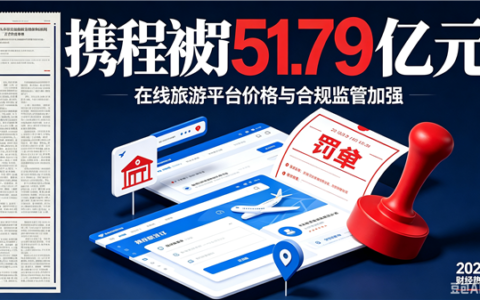 携程因垄断被罚52亿 内部信称不推诿不辩解