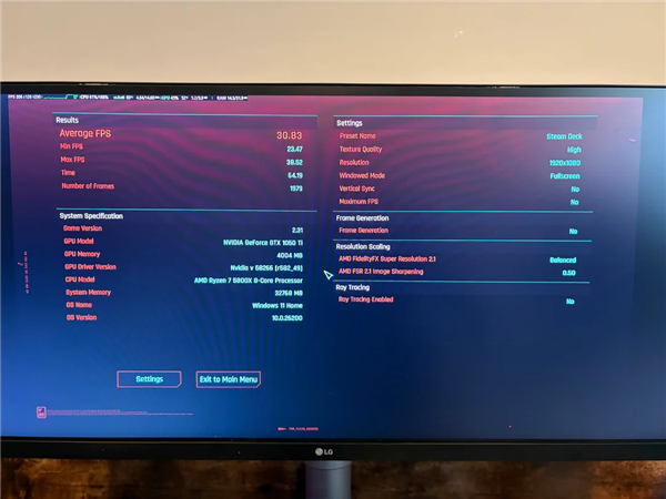 2美元GTX 1050 Ti跑《赛博朋克2077》30帧