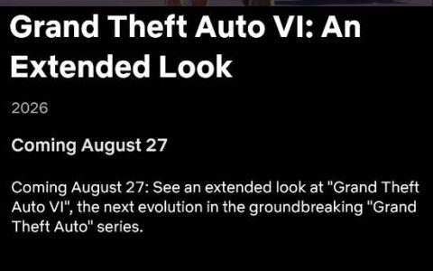 GTA6前瞻直播时长30分钟超长展示