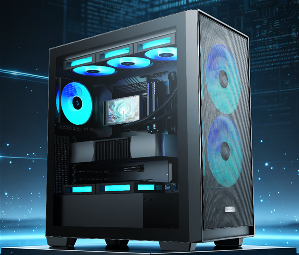 九州风神CG580机箱399元，标配双ARGB风扇