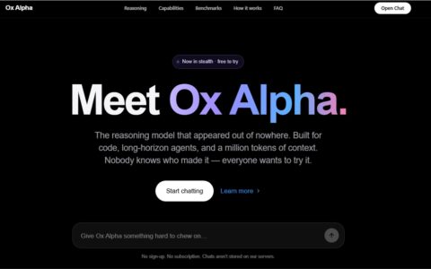 匿名模型Ox Alpha登顶OpenRouter，累计API调用超4万亿Tokens