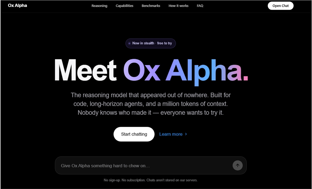 匿名模型Ox Alpha登顶OpenRouter，累计API调用超4万亿Tokens