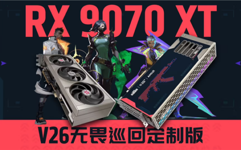 蓝宝石RX 9070 XT无畏契约定制卡背板换枪械皮肤