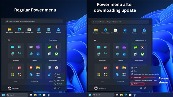 Windows更新分离：关机与更新独立