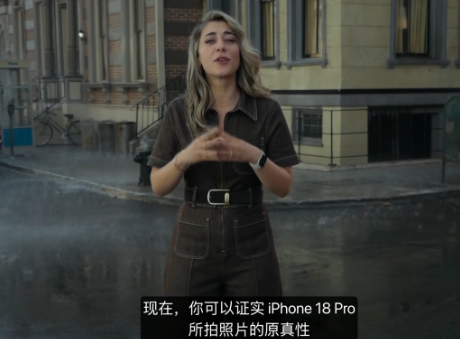 iPhone18Pro/Max像素级标注硬件签名防AI假图