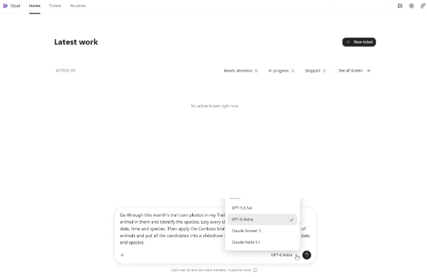 微软发布Project Opal：AI工作数小时交付最终产品