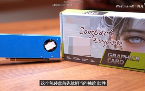 杂牌半高RTX 3060无供电，性能不及GTX1060