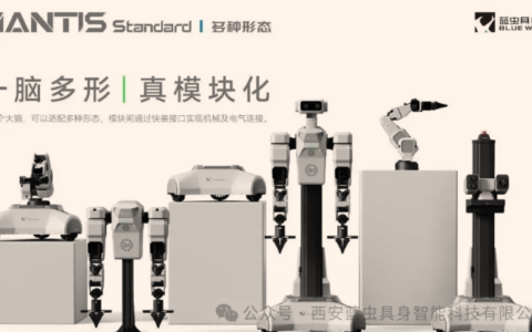 蓝色仿生体发布模块化人形机器人小白，起售价9800元