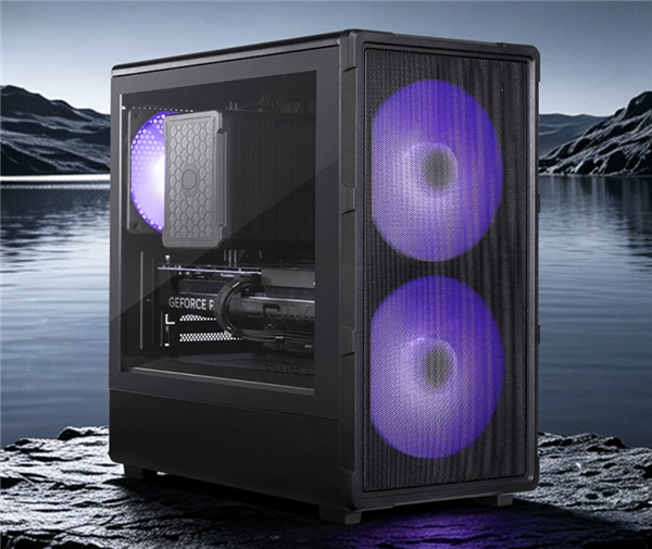 酷冷至尊ELITE450机箱289元：短风道双16cm风扇