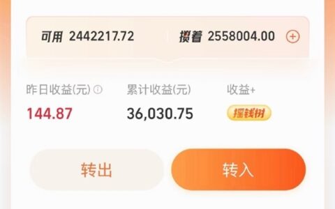 500万放余额宝一天收益引热议，网友：没法躺平