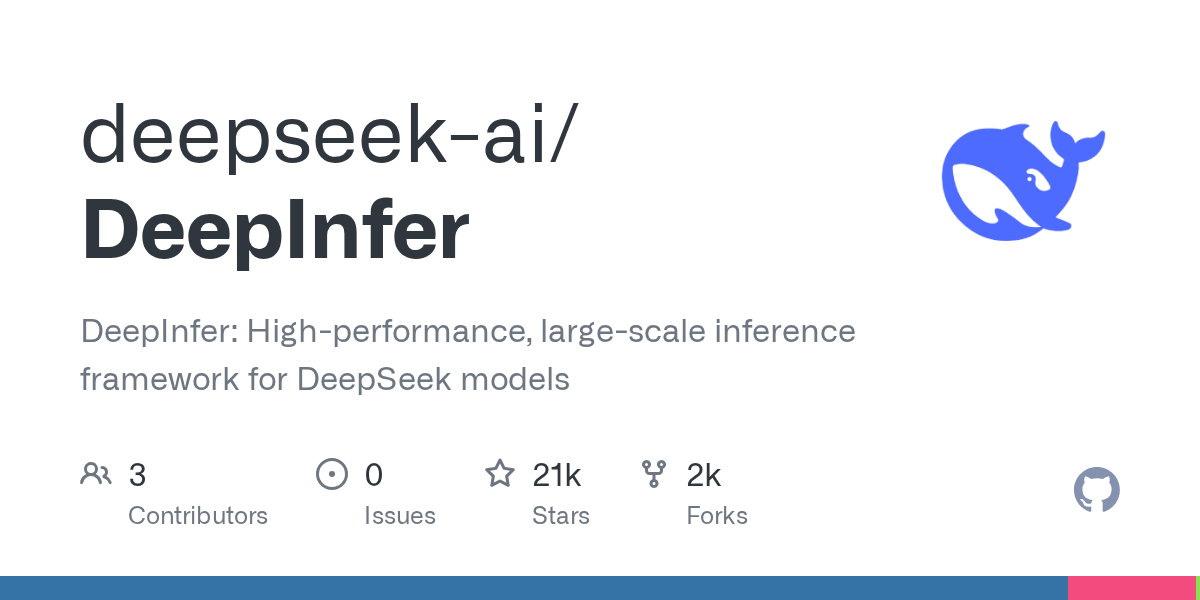 DeepSeek 官方开源推理框架 DeepInfer：8 天 2.1 万 star，V4.1-Flash 的生产级引擎