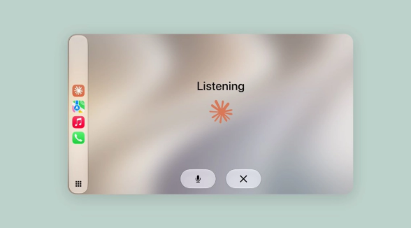 克劳德接入CarPlay，驾驶中可语音唤醒AI提问