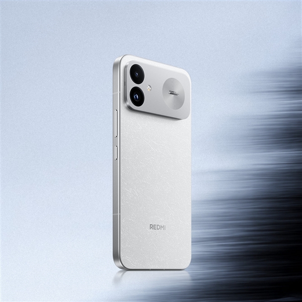 明晚揭晓REDMI K100雪岩白，宣纸纹理背壳